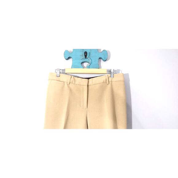 Talbots Hampshire Tan Wool Blend Trousers Slacks Career Dress Pants Size 10 - Picture 7 of 11